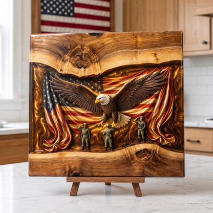 Eagle military cutting board